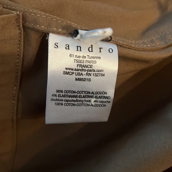 Sandro Mens Parka like NEW - Picture 8 of 9